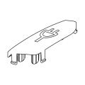 Button - 1182305068 Pedal Cord Winder [Electrolux Aeg]